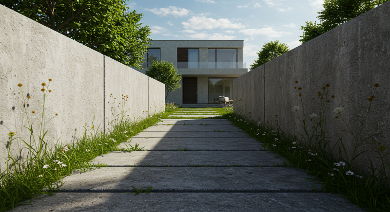 Faut-il un terrassement spécifique pour la pose de béton désactivé ?